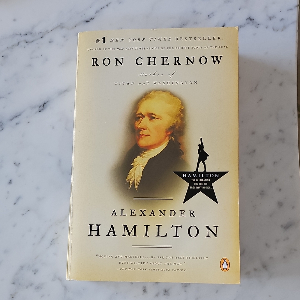 Alexander Hamilton by Ron Chernow Paperbook Biography